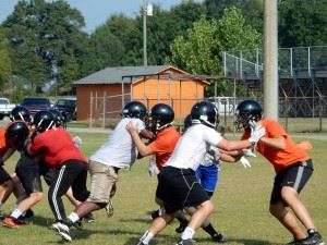 Alexandria players work to bounce back from a rare losing season in 2013.