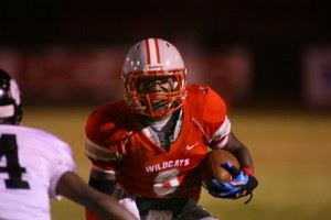 Saks quarterback Devin Harris was one of several players recognized by the AHSAA for their efforts last week. (Photo by Greg McWilliams)