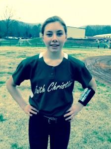 Faith freshman Presley Whitten pitched a two-hit shutout.