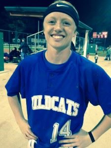 Anna Snider was named MVP of the Calhoun County Softball Tournament.