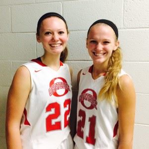 Sisters Madison (22) and Makenzie Hanks.