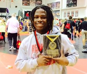 ASB's Ryan King, the 152 champion, was voted most valuable wrestler for the Gene Taylor Classic.