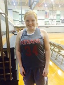 Cheyenne McCarter gave what Ohatchee coach Bryant Ginn called her best minutes of the year in scoring nine second-quarter points Tuesday.