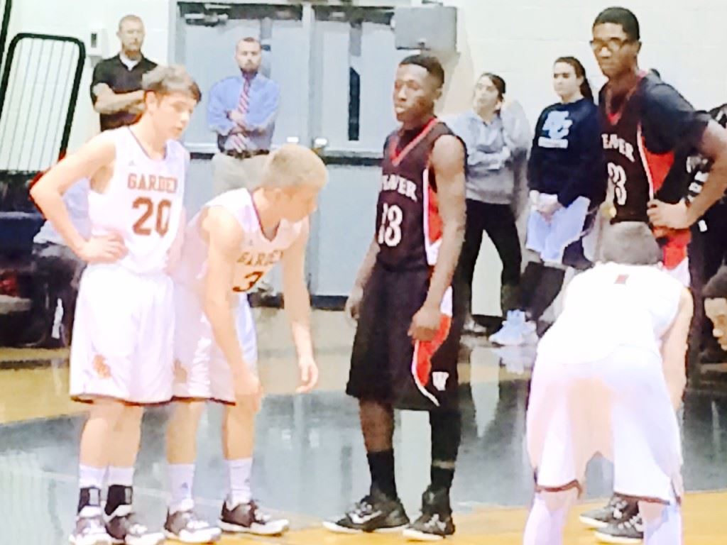 Weaver junior Gio Mosley (23) was back in the middle of the action after suffering a scary fall the day before. 