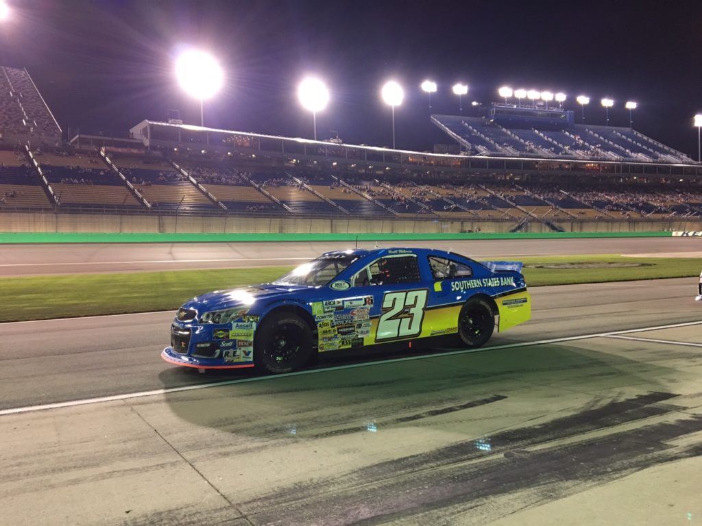 Bret Holmes finished seventh at Kentucky Speedway Friday. He hasn't finished out of the top 10 in any of his six ARCA starts.