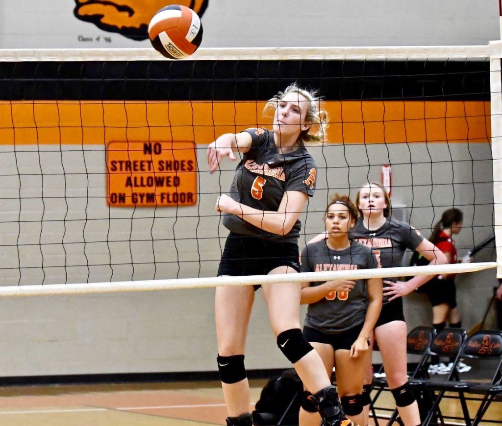 Tori Stillwell and the Alexandria Lady Cubs qualified for the Class 5A Elite Eight with two victories Thursday. (Photos by B.J. Franklin/GungHo Photos)