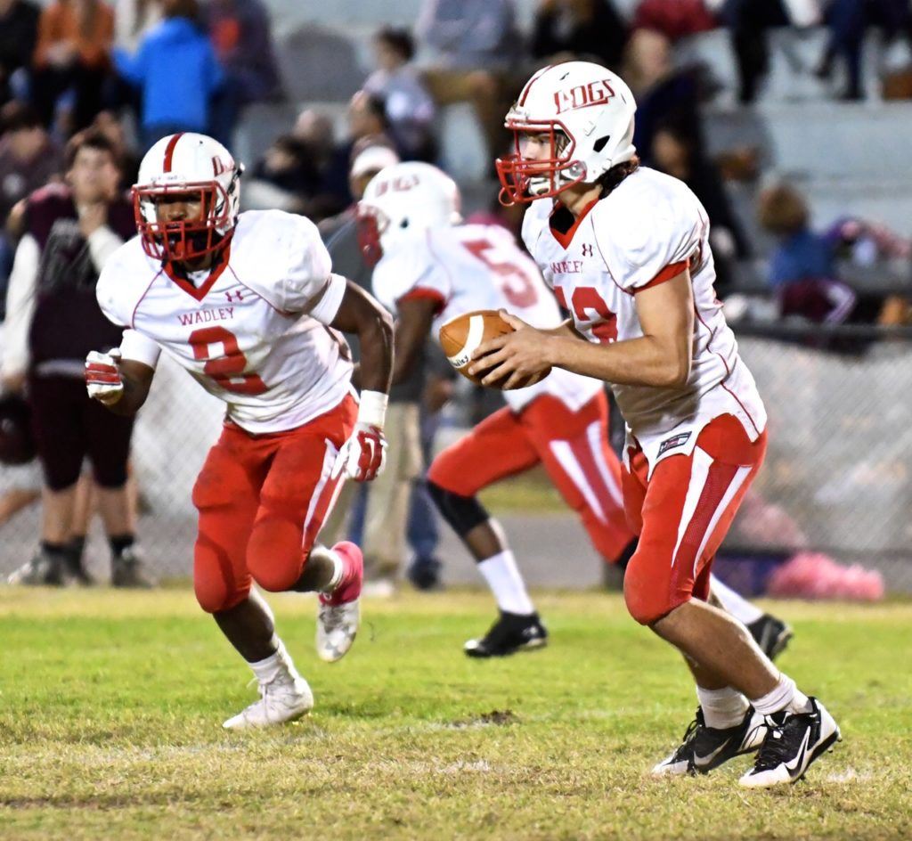 Tyrese Sheppard (2) and Connor Fordham have Wadley's offense moving in the right direction. (Photo by B.J. Franklin/GungHo Photos)