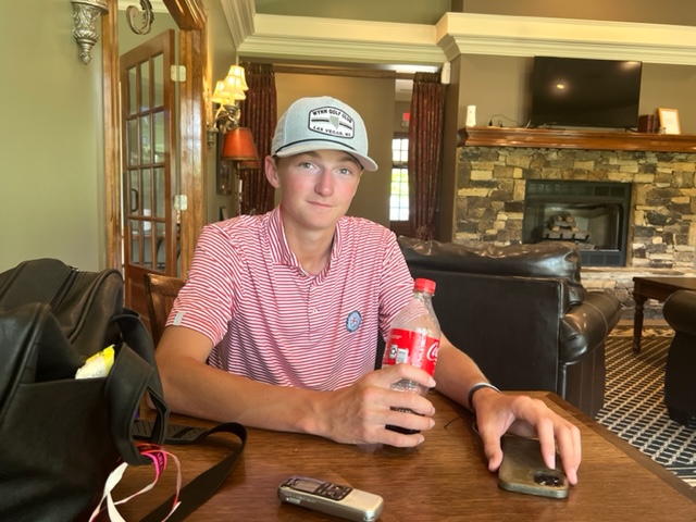 Anniston’s Kenny Okins talks about his expectations for the National JUCO Golf Championship after one of his rounds in the recent Oxford City Championship. Okins is competing as an individual representing Southern Union.